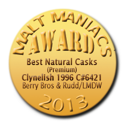 Awards-Medal-AWARD-2013-Natural-P-Clynelish