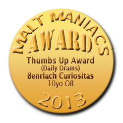 Awards-Medal-AWARD-2013-Thumbs-up-DD-Benriach